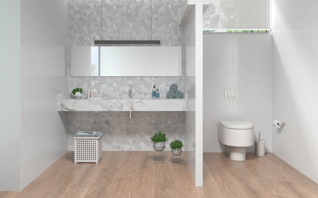 Combinaciones de azulejos para baños