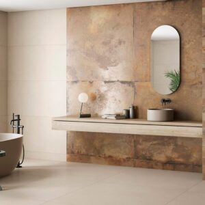 Azulejos Baños Modernos acabado Metal serie Givet