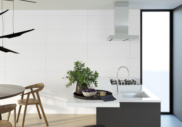 Revestimiento Blanco 30X90