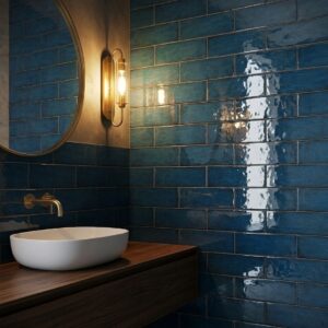 Azulejos Serie Catania Blu para Baño Mainzu
