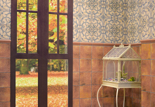 Azulejo Baño Rustico Barro Cotto Decor 20X20 Mainzu