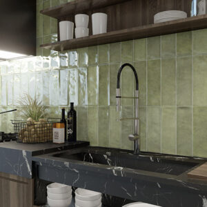 Azulejo Cocina Emerald Detalle Cinque Terre 10x30 Mainzu