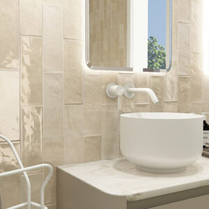 Azulejos Baño Cream Baño Cinque Terre 10x30 Mainzu