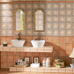 Azulejos Rusticos Cocina Barro Ocre Crema Mainzu