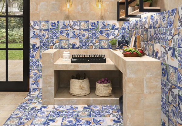 azulejos cocina Centro Quintesence Cream Land Anthology Mainzu