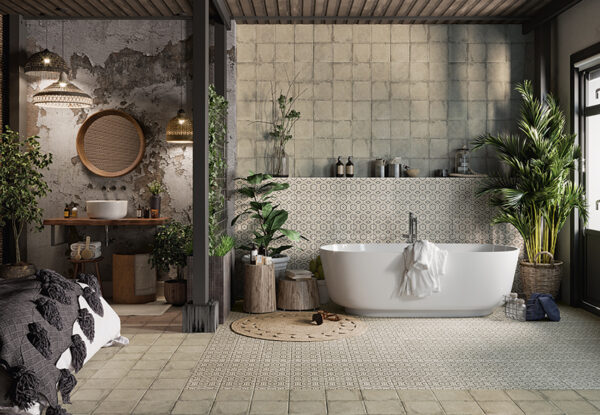 azulejo baño Oslo Beige Optym Norland Mainzu