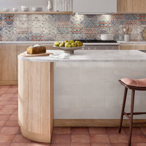 azulejo de cocina Riviera Marsella Blanc Mainzu