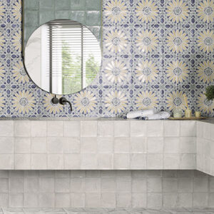 azulejo baño MUDEJAR MENTA PERLA BANYO NAZARI MAINZU