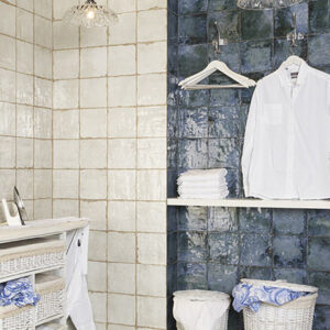 azulejo para baño Livorno Blanco Blu Mainzu