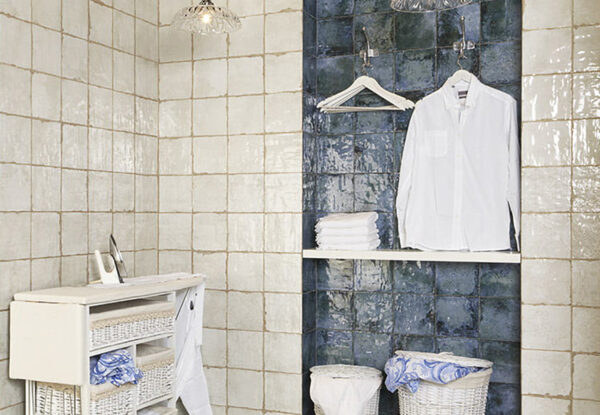 azulejo para baño Livorno Blanco Blu Mainzu