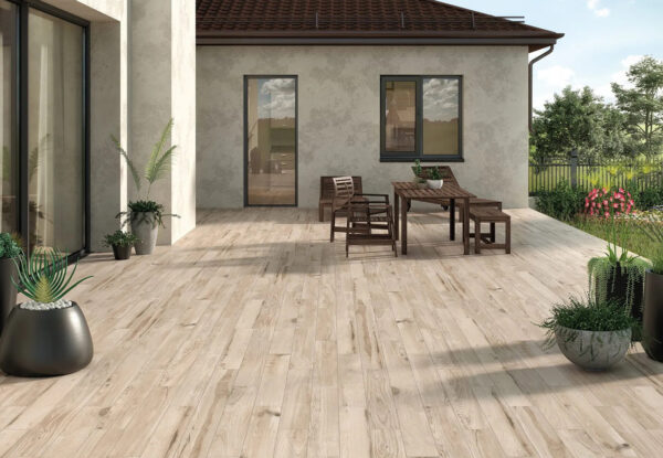 suelo porcelanico imitacion madera Lakeland Taupe 15x90