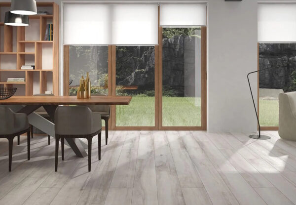 suelo porcelánico imitación madera rectificado ALAPLANA GOA TAUPE 23x120