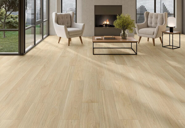 suelo porcelánico imitación madera rectificado NUUK HAYA 23X120