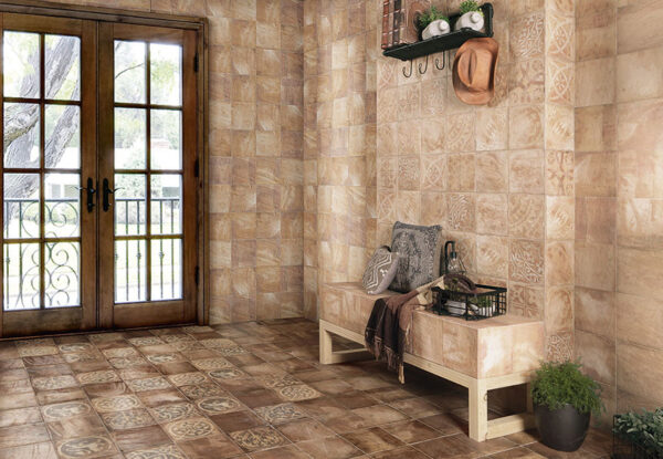 Azulejos Rusticos Cream Teano Forli 20x20 Mainzu