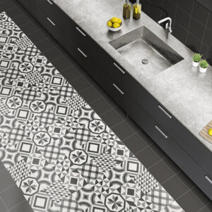 azulejos cocina Black Riga Black Optym Trinity Mainzu