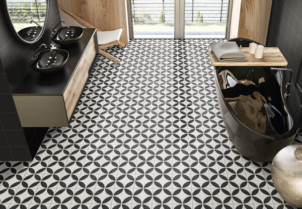 azulejos para baño Cavan Riga Black Optym Trinity Mainzu