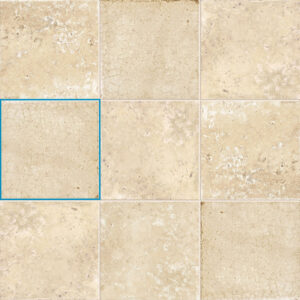 Composicion Pavimento Milano Crema 20X20