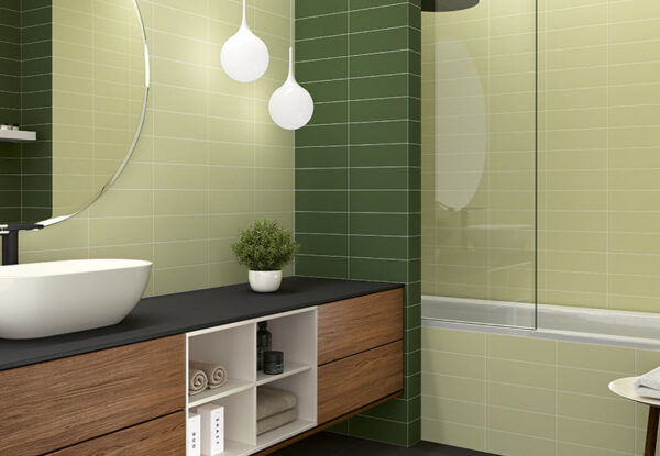 azulejos para baño Mint Olive Jungle Mainzu