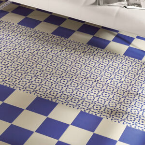 azulejos para cocina Victorian Blanco Azul Classic Mainzu