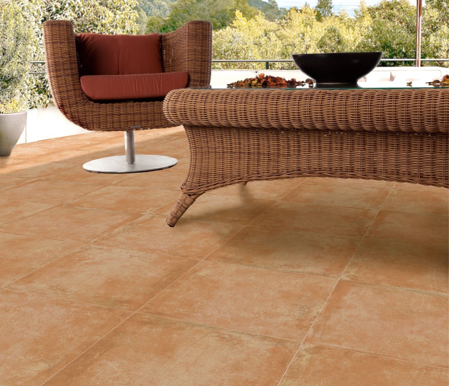 Azulejo Serie Ares Beige Para Exterior