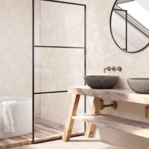 Azulejo Hexa Boreal Arena