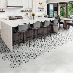 Azulejo Hexa Venezia Nero