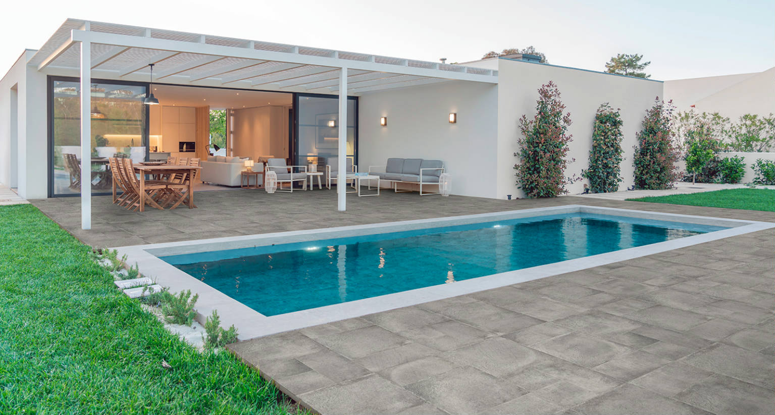 Azulejo Modula Portobello Silver 100x100 - Imagen 2