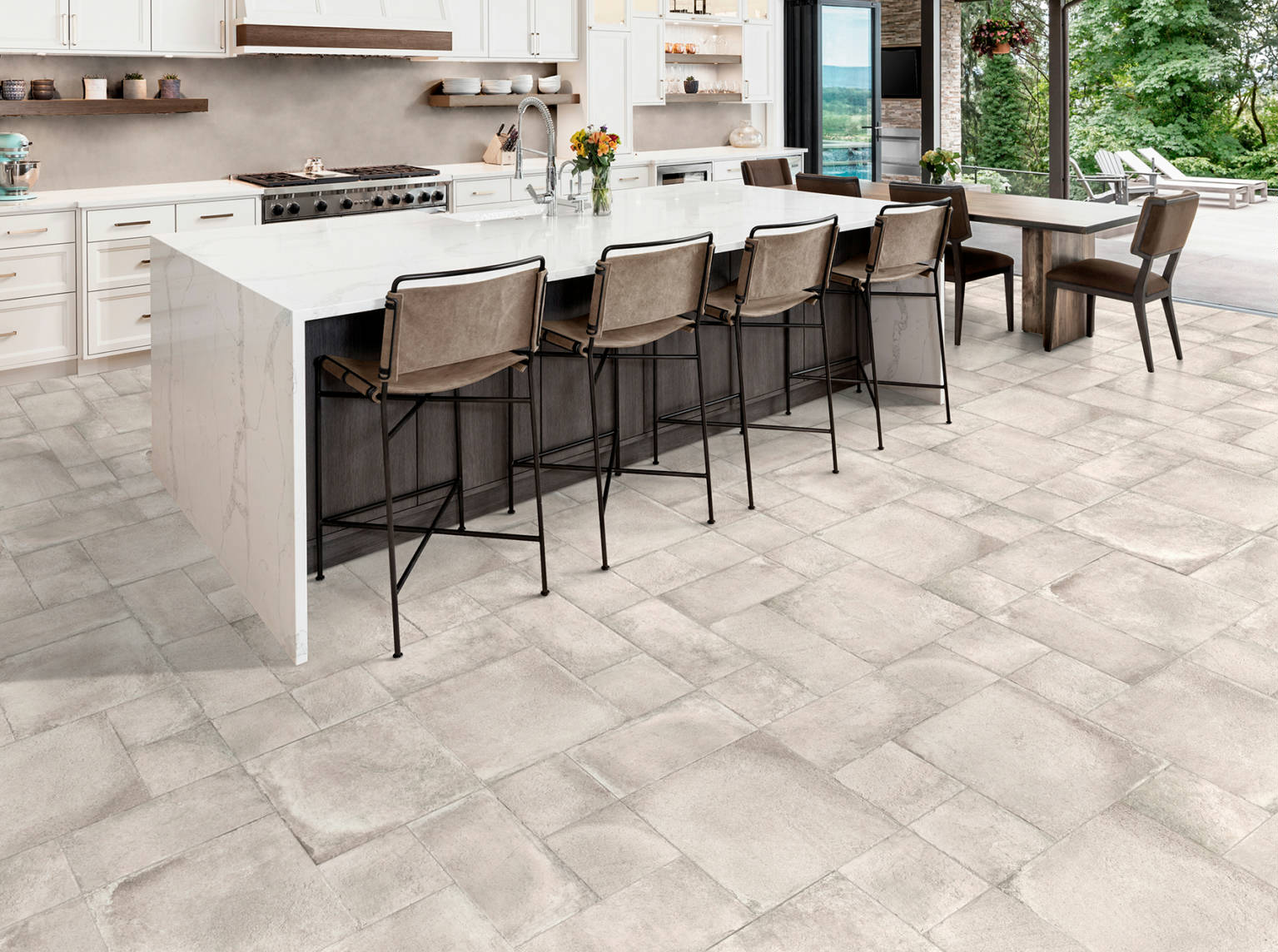 Azulejo Modula Portobello Taupe 100x100 - Imagen 2