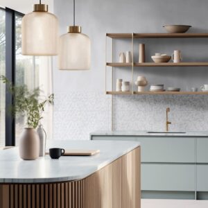 Azulejo Lustre Tri Gris 30x90