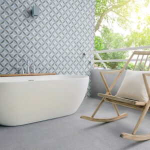 Azulejo Santa Mónica Azul 25x25