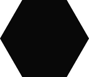 azulejo HEXA-ELEMENT-NEGRO