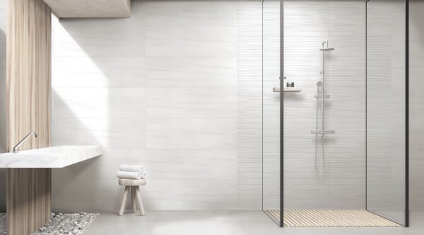 azulejo blanco baño CORINTO