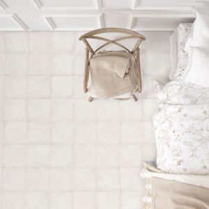 azulejos blanco baño TRIANA