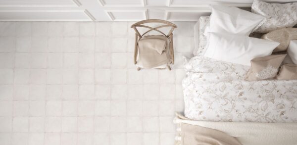 azulejos blanco baño TRIANA
