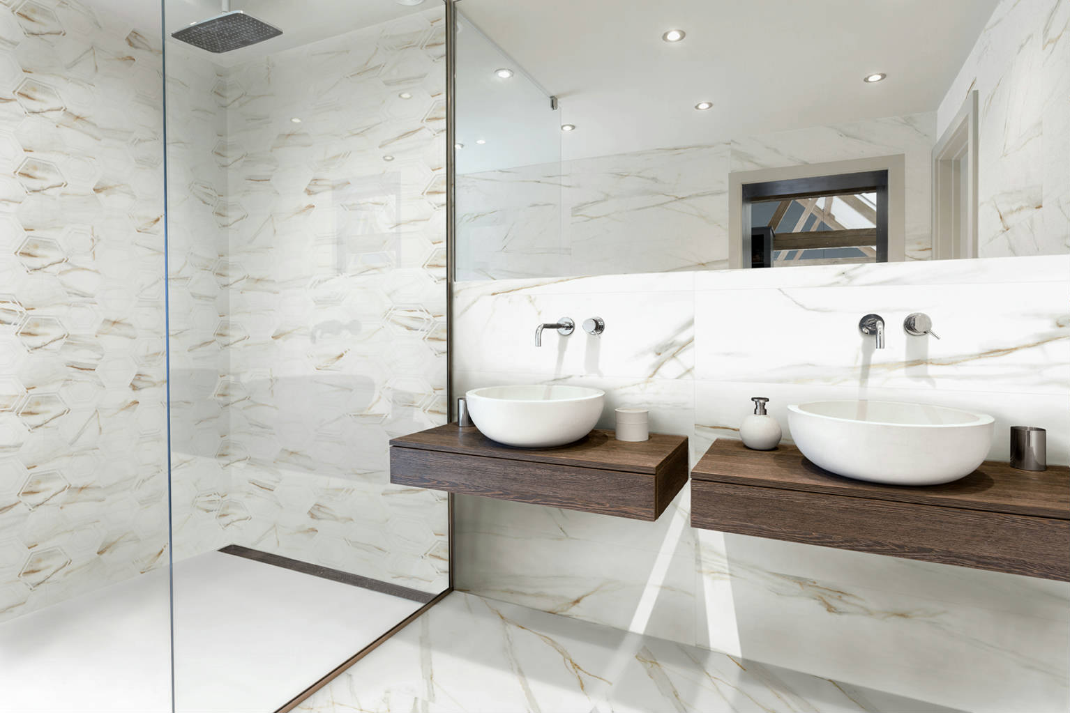 azulejos marmol Keros-ARDENZA 30x90 y hexa mate