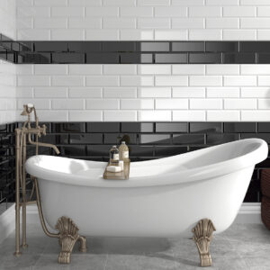 Azulejos baño biselado brillo