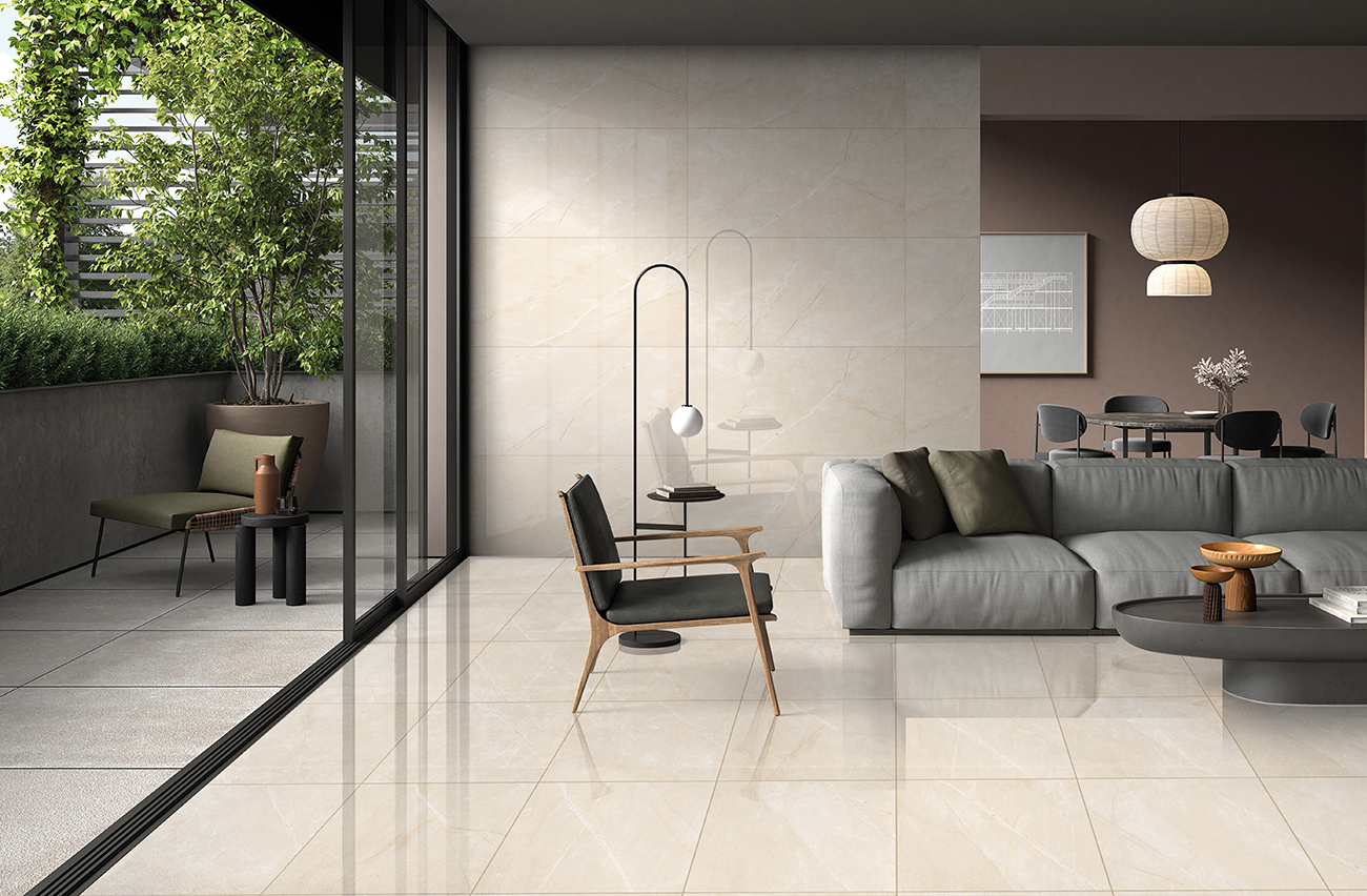 AMBIENTE ROCKCERAMIC FLORENCIA MARFIL