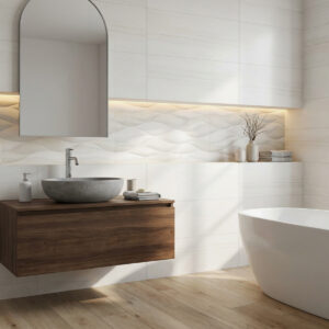 azulejo baño DART PEARL 33x55