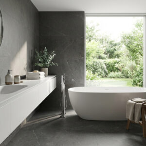 pavimento porcelánico imitación piedra Unika Dark Propuesta 2