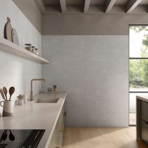 Azulejos Baño Street Silver Mate