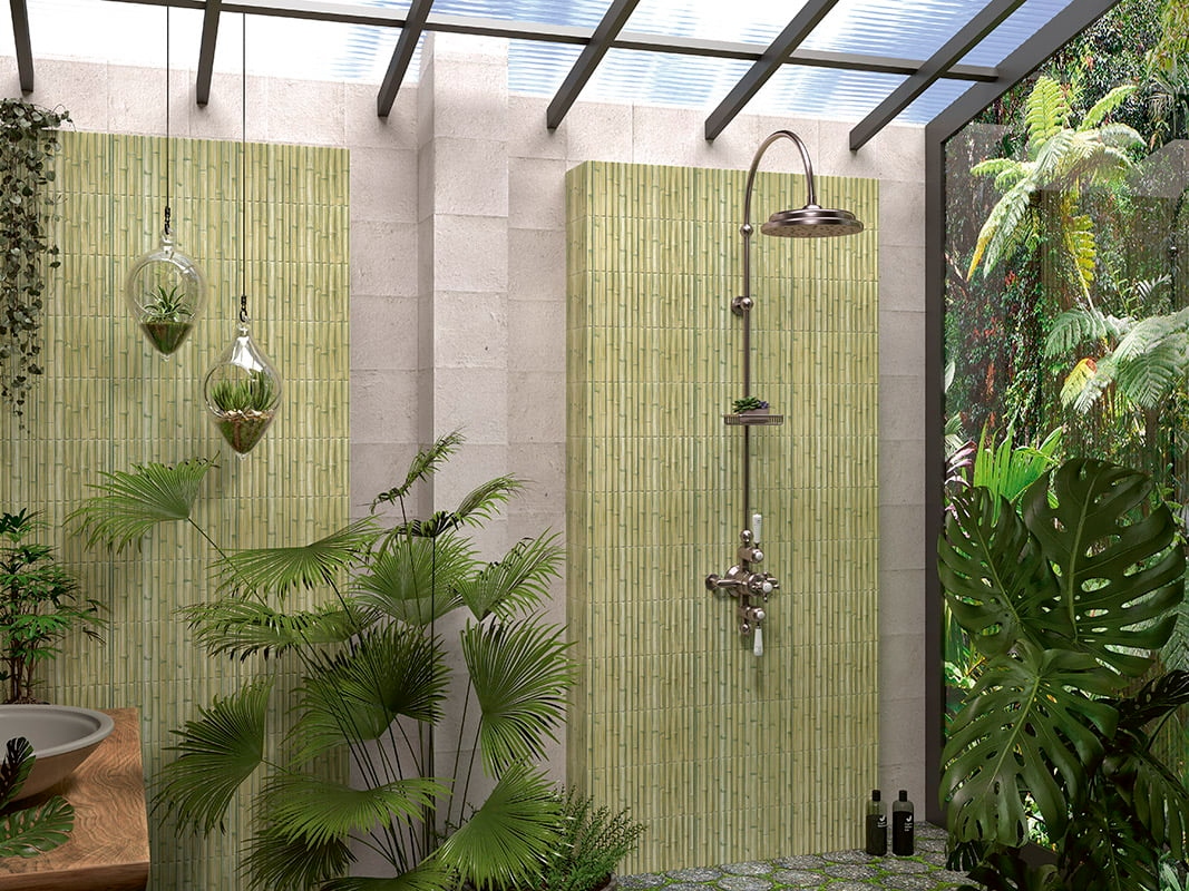 Azulejos Serie Bamboo para Baño y Cocina Mainzu
