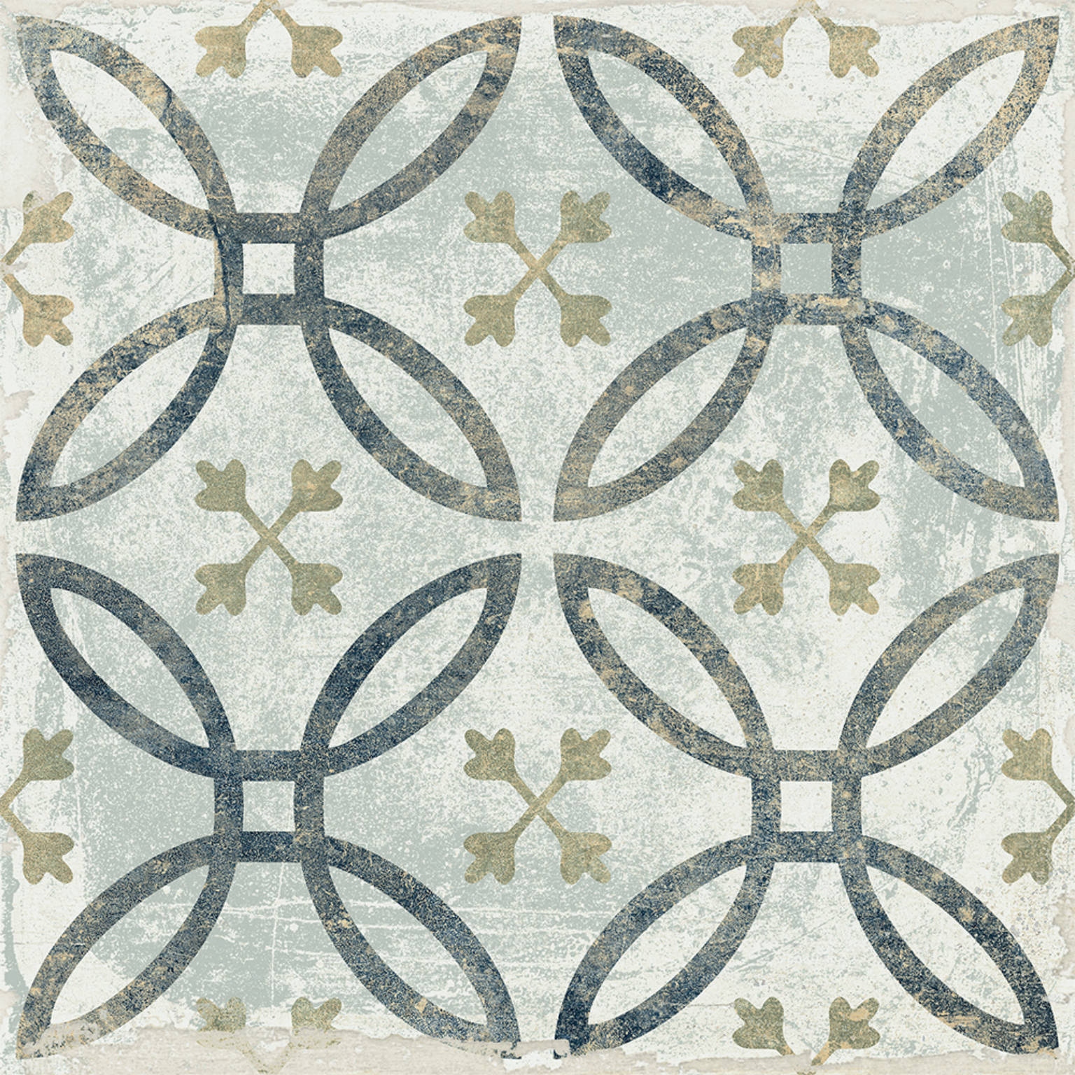 Azulejo Bouquet 25x25 Hidráulico