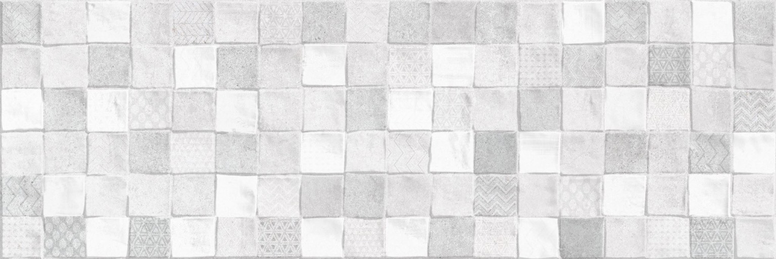 Azulejo Serie Decorado Lontano Gris