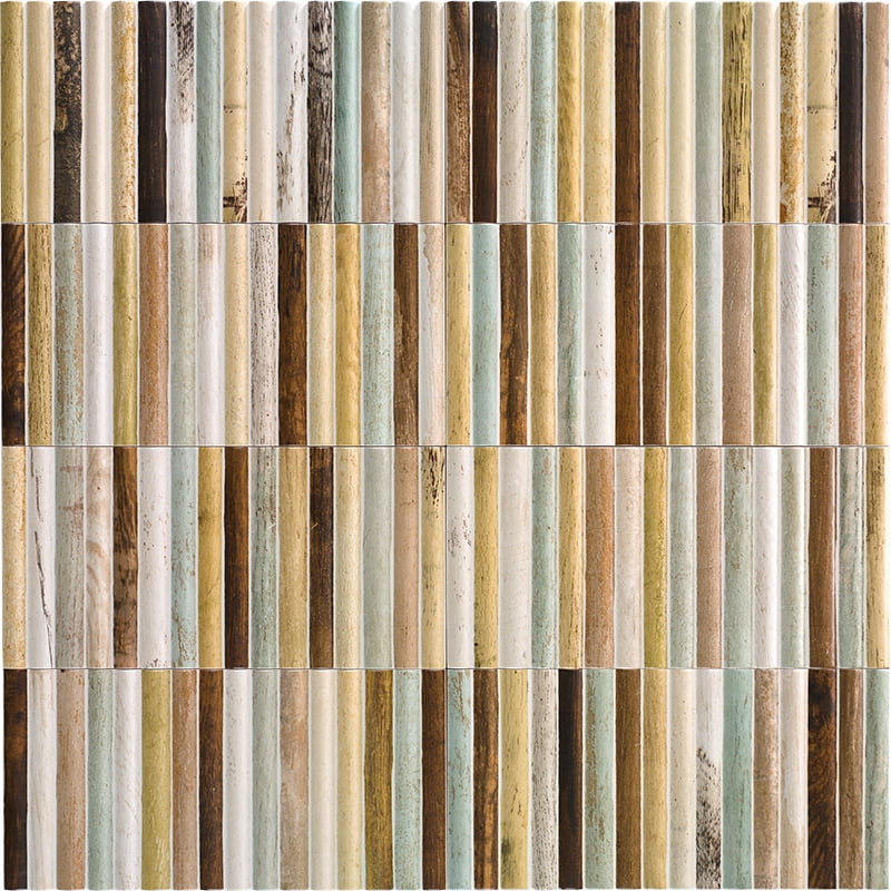 Azulejo Decor Bamboo Tropic Mix 15x30 Satinado