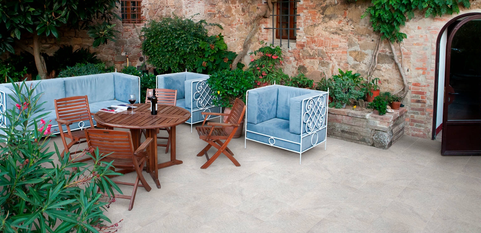 Azulejos para exterior Serie Redstone Keros