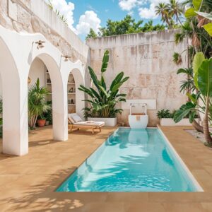 Azulejos para Piscina Terracota Beige