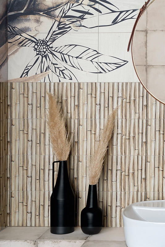 Azulejos Serie Bamboo para Baño y Cocina Mainzu
