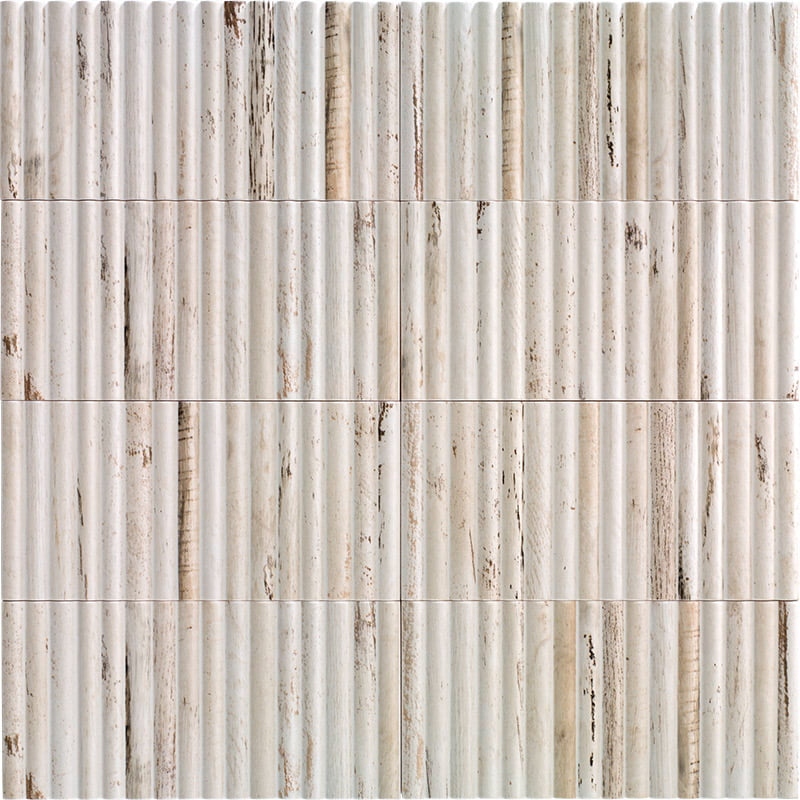 Azulejo Decor Bamboo Tropic White 15x30 Satinado