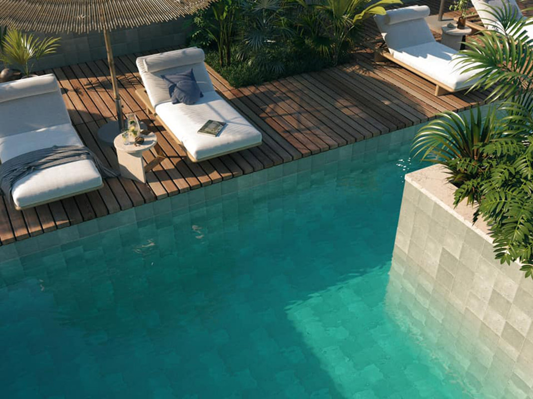 Azulejos Serie Bali Stones para Baño, Cocina, Piscina... Mainzu