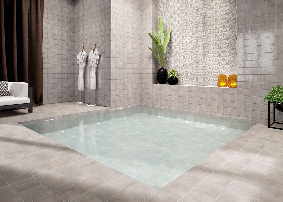 Azulejos para piscinas Grey River Mainzu